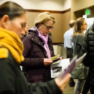 Nyhus produced a large-scale open-house event to rally community support for the Washington State Convention Center addition.